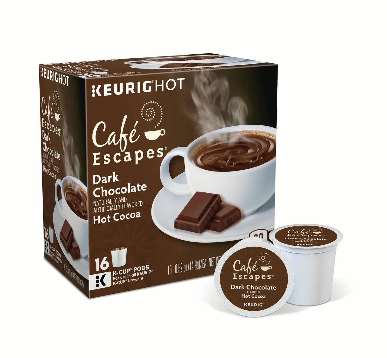 Dark Chocolate Hot Cocoa 48 count K cups