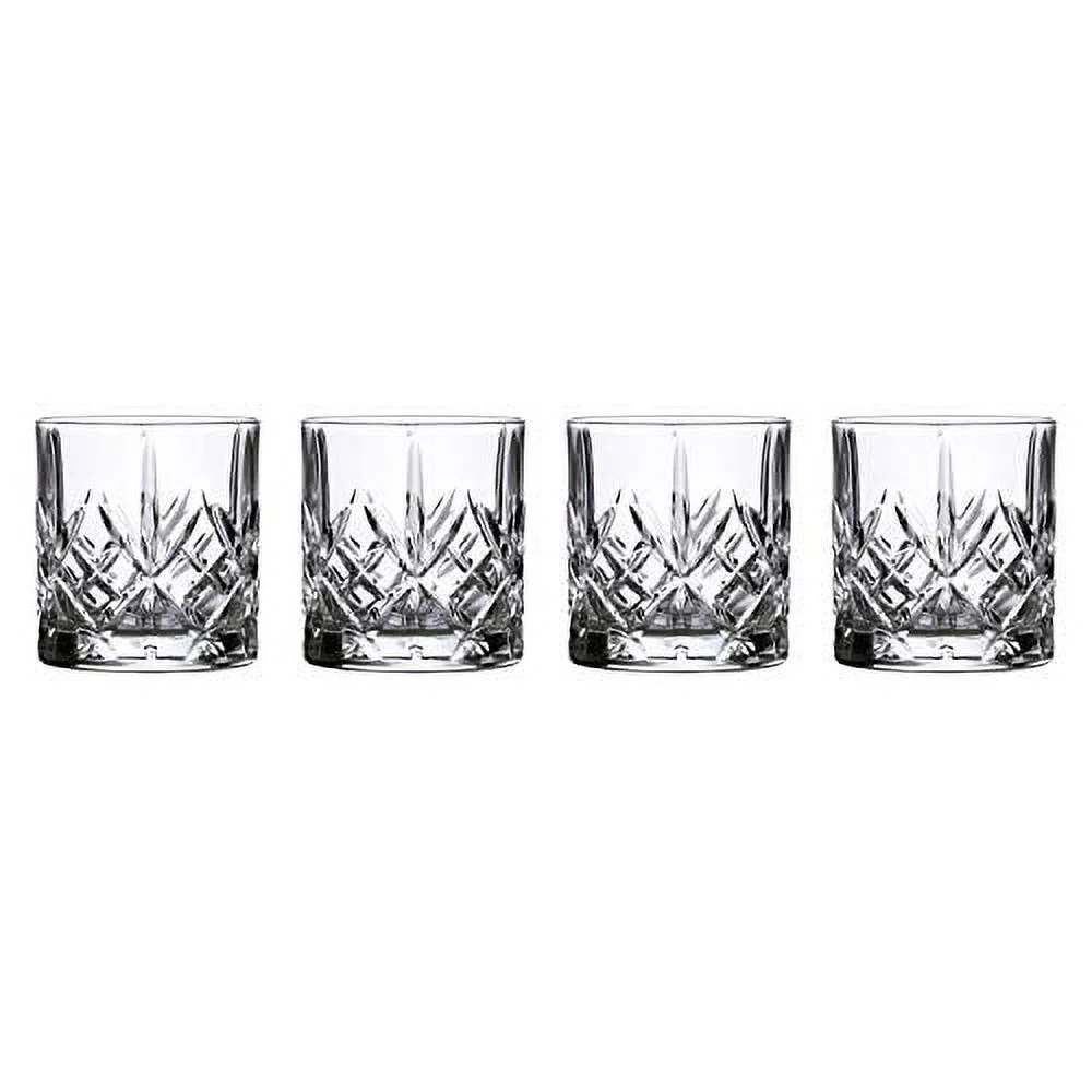 Marquis by Waterford Maxwell Tumbler 10.5 fl oz, Set of 4, Crystalline, Clear