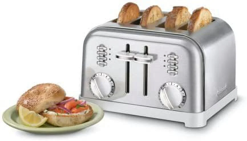 Cuisinart CPT-180WP1 Metal Classic 4-Slice toaster, White