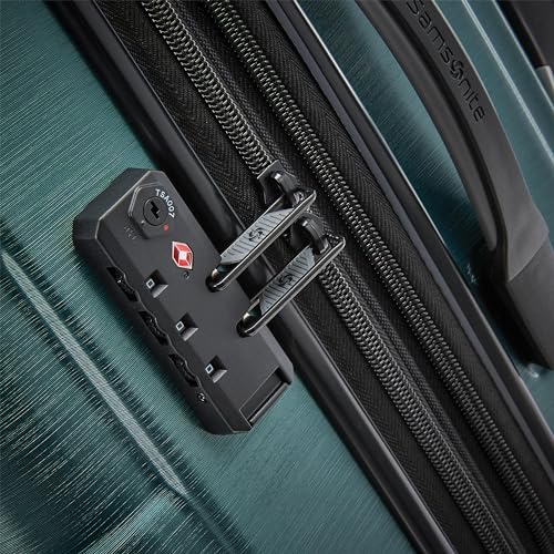 Samsonite Centric 2 Hardside Expandable Luggage with Spinner Wheels, Black, Carry-On 20-Inch