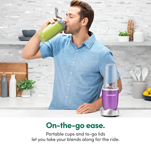 NutriBullet NB9-1301B Pro 13 Pcs Cobalt Blue, 900W Food Blender