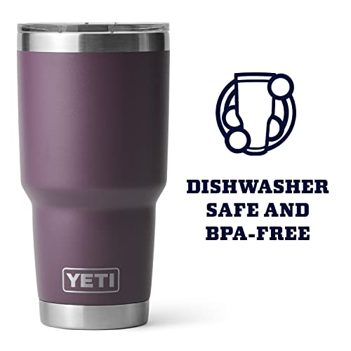 YETI Rambler 30 oz Stainless Steel Vacuum Insulated Tumbler w/MagSlider Lid, Black
