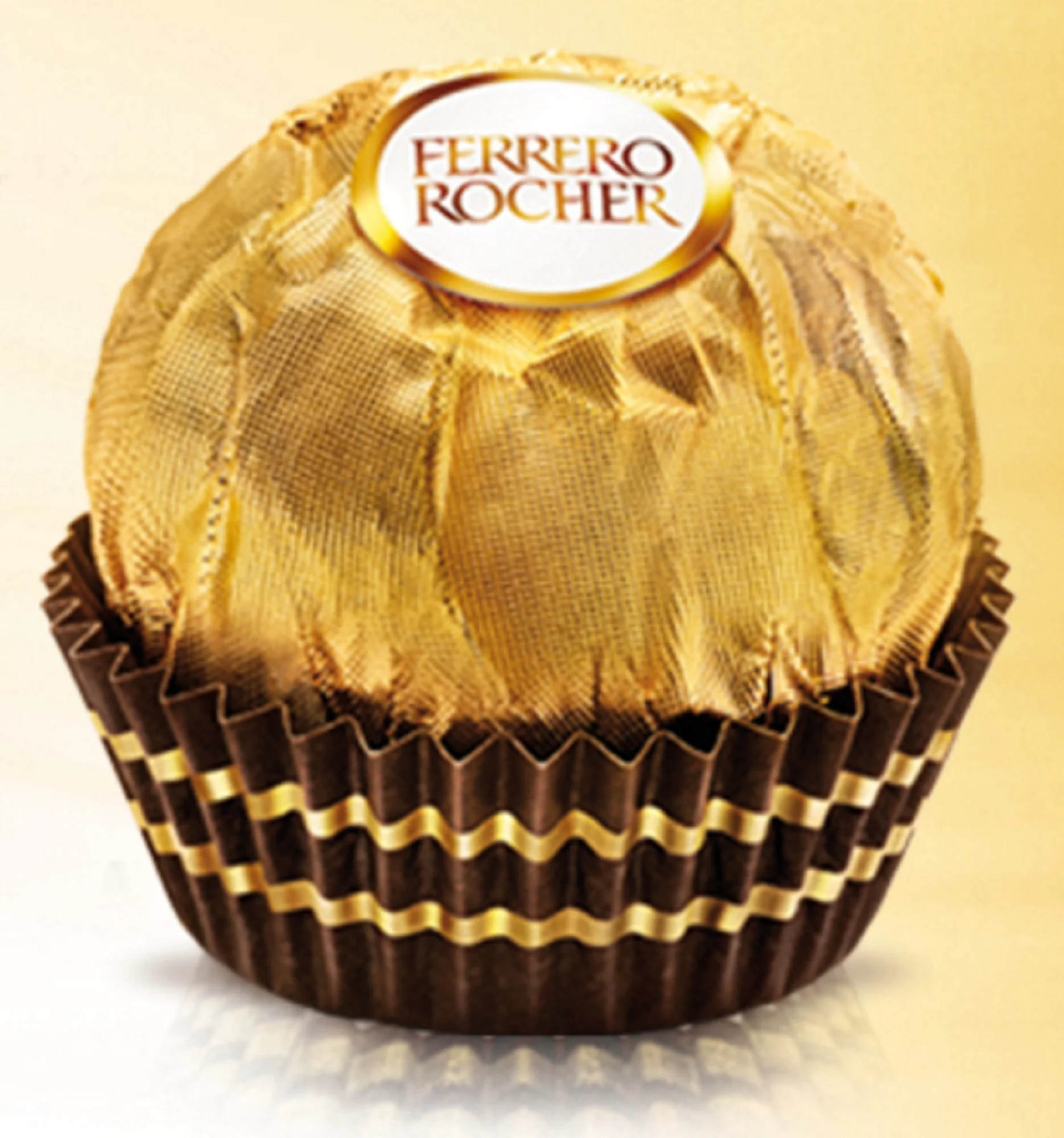 Ferrero Rocher Fine Hazelnut Chocolates, Chocolate Gift Box, 48 Count Flat, 21.2 oz