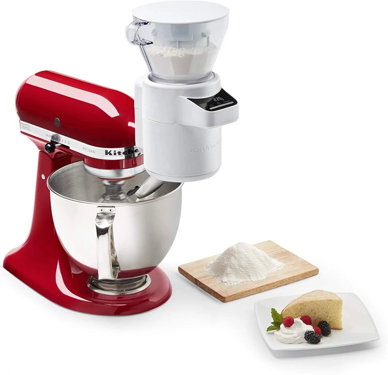 KitchenAid 5-Quart Artisan Tilt-Head Stand Mixer | Contour Silver + Ultimate Baker's Bundle
