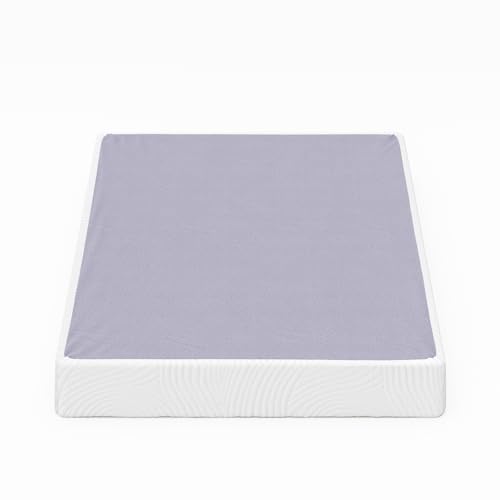 ZINUS Edgar 4 Inch Wood Box Spring, Mattress Foundation, Sturdy Wood Structure, Low Profile, Easy Assembly, King