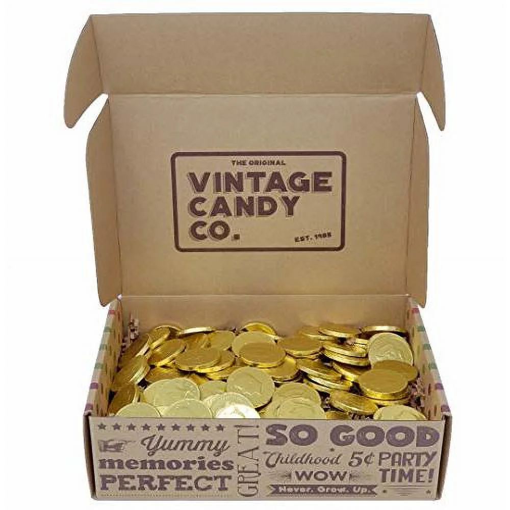 Chocolate Coins Box - The BEST Christmas Money Gag Gift Frankford Milk Chocolate  Coins - PERFECT Funny Surprise Xmas Gift For Girls Boys Kids Adults Man Woman College Student