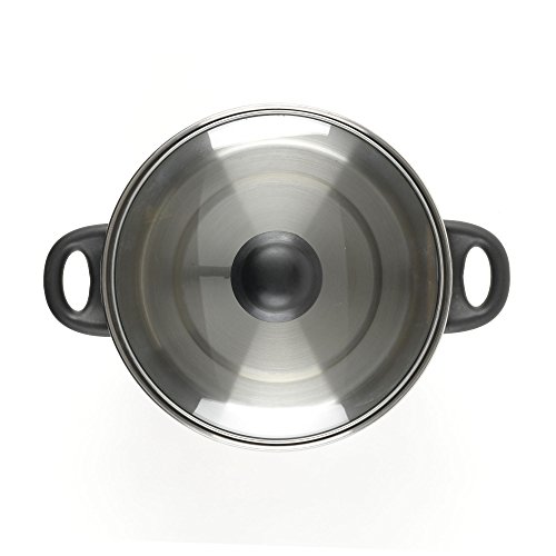 Goodcook Sauce Pan with Lid, 2 Quart, Assorted