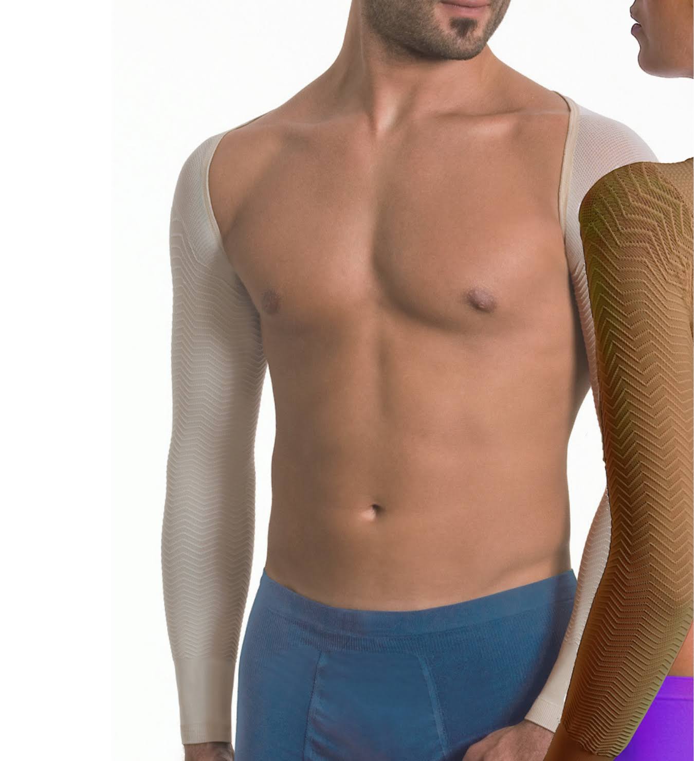 Solidea Medical 0433a5 Active Massage Arm Sleeve, Small - Black