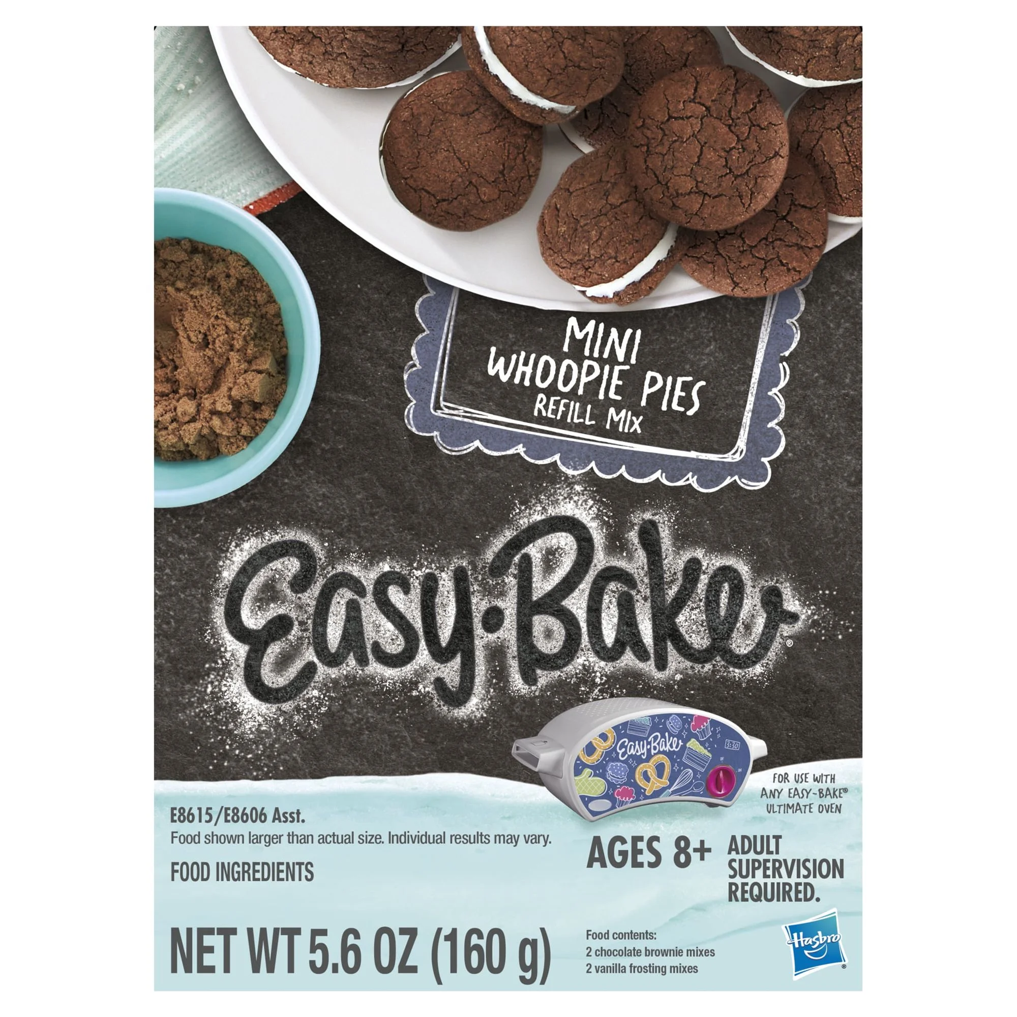 Easy-Bake Ultimate Oven Mix 3-Pack: Pizza, Whoopie Pies, Red Velvet & Strawberry Cake, Walmart Exclusive