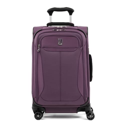 Travelpro Tourlite Softside 2-Piece Set, Expandable Luggage with 4 Spinner Wheels, Lightweight Suitcase, 21