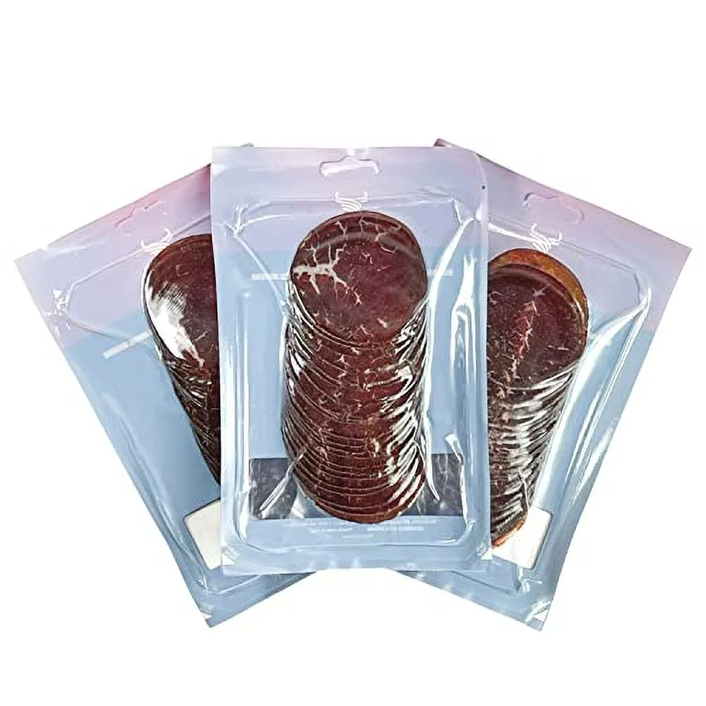 Uncured Bresaola seasoned Air Dry Beef (3 packages / 3 oz. each) NITRATE FREE, NITRITE FREE, MSG FREE, DAIRY FREE, GLUTEN FREE