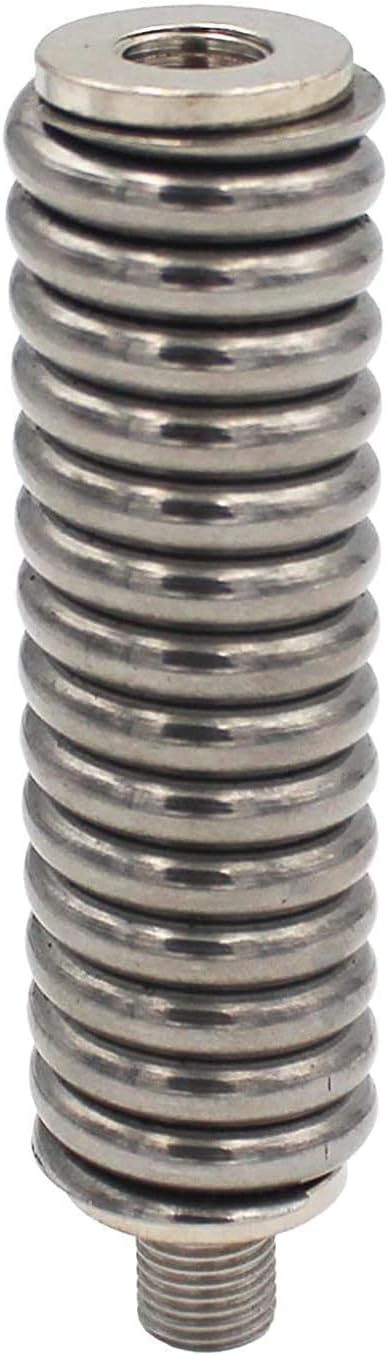 4 Foot Fiberglass 1000 Watt Black CB Radio Antenna with Heavy Duty Stainless Steel Spring.