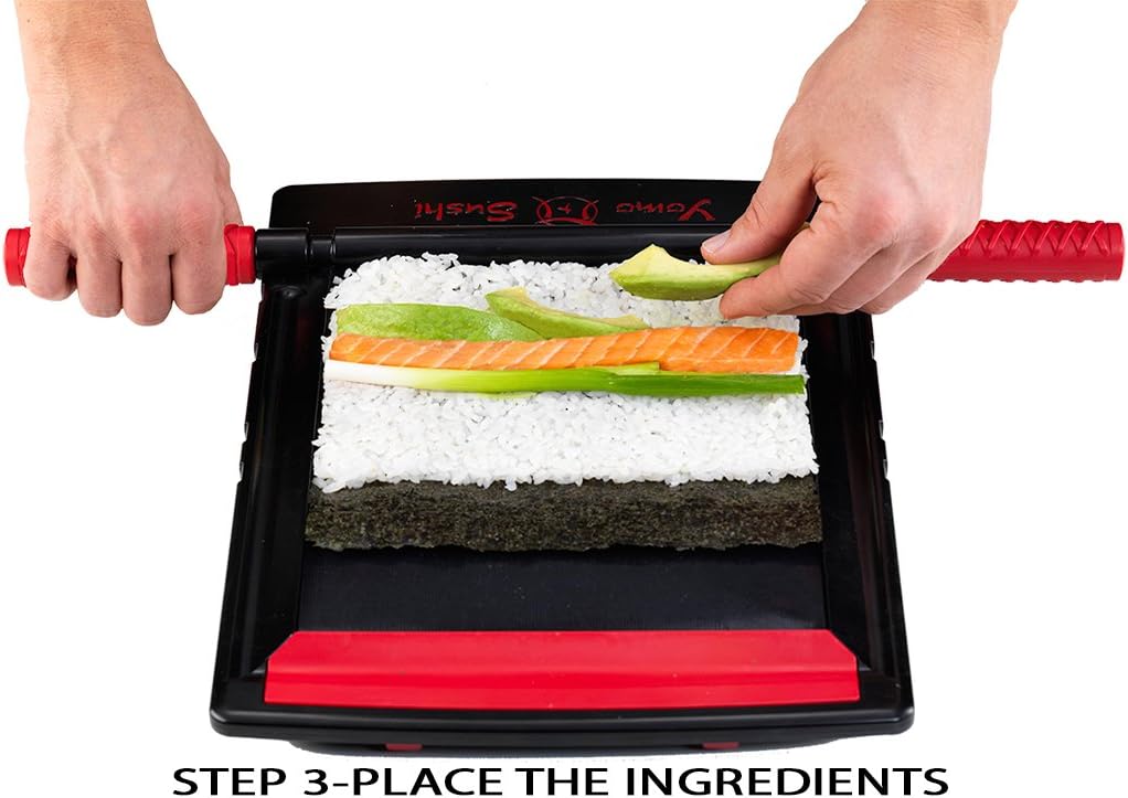 Sushi Making Kit by Yomo Sushi - Sushi in 4 easy steps