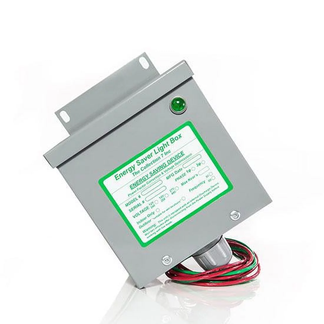 AES KVAR Unit 1200 200 Amp Electric Energy Saver Home Surge Protector Box (All Componets UL Listed)