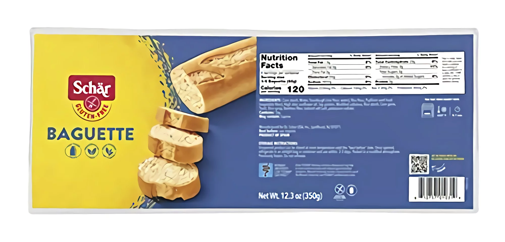 Schar Dr Baguettes (Baquettes) Gluten Free, 12.3oz, Pack of 3, 12.3 Ounce