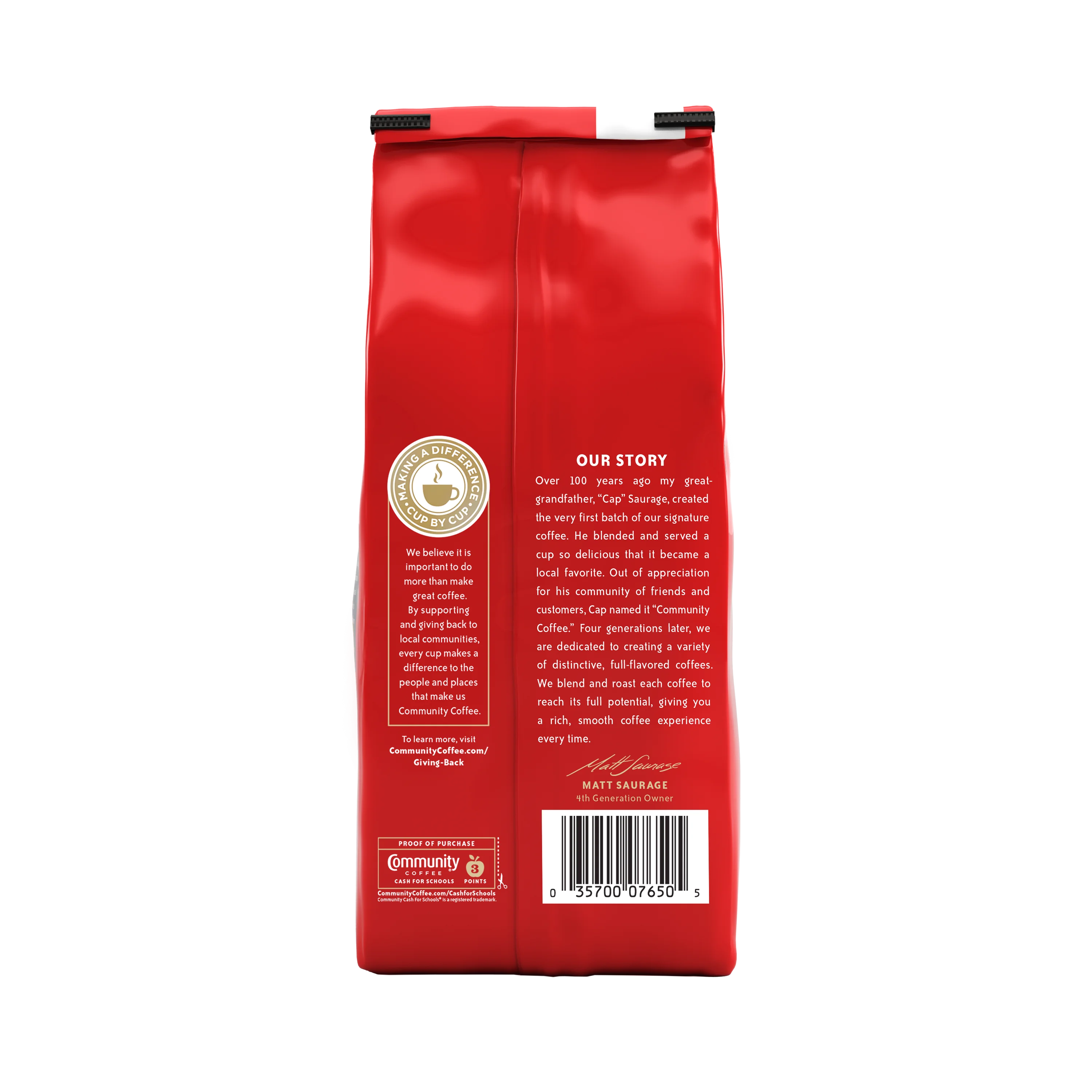 Community Coffee Cafe Special Half-Caff 32 Ounce Bag