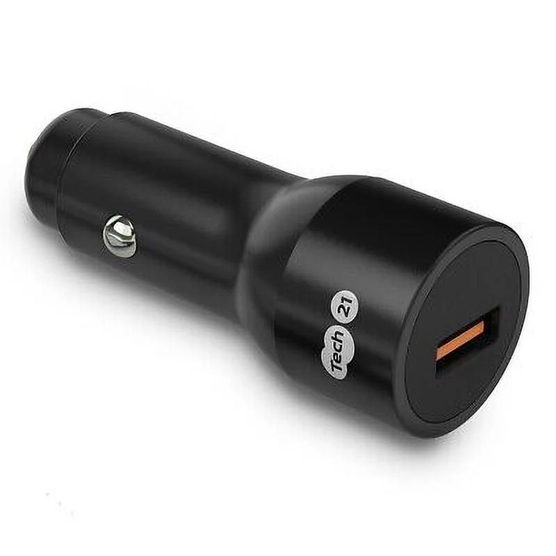Tech21 15W USB-a Car Charger in Black