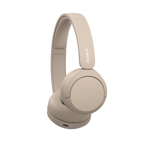 Sony WH-CH520 Wireless Headphones Bluetooth On-Ear Headset with Microphone, Pink
