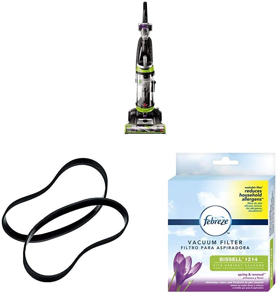 BISSELL 2252 CleanView Swivel Upright Bagless Vacuum Carpet Cleaner, Green Pet