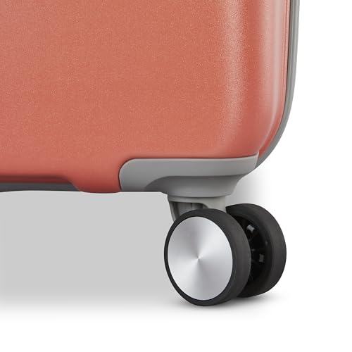 American Tourister Moonlight Hardside Expandable Luggage with Spinner Wheels, Blue Terazzo, 2-Piece Set (20/28)