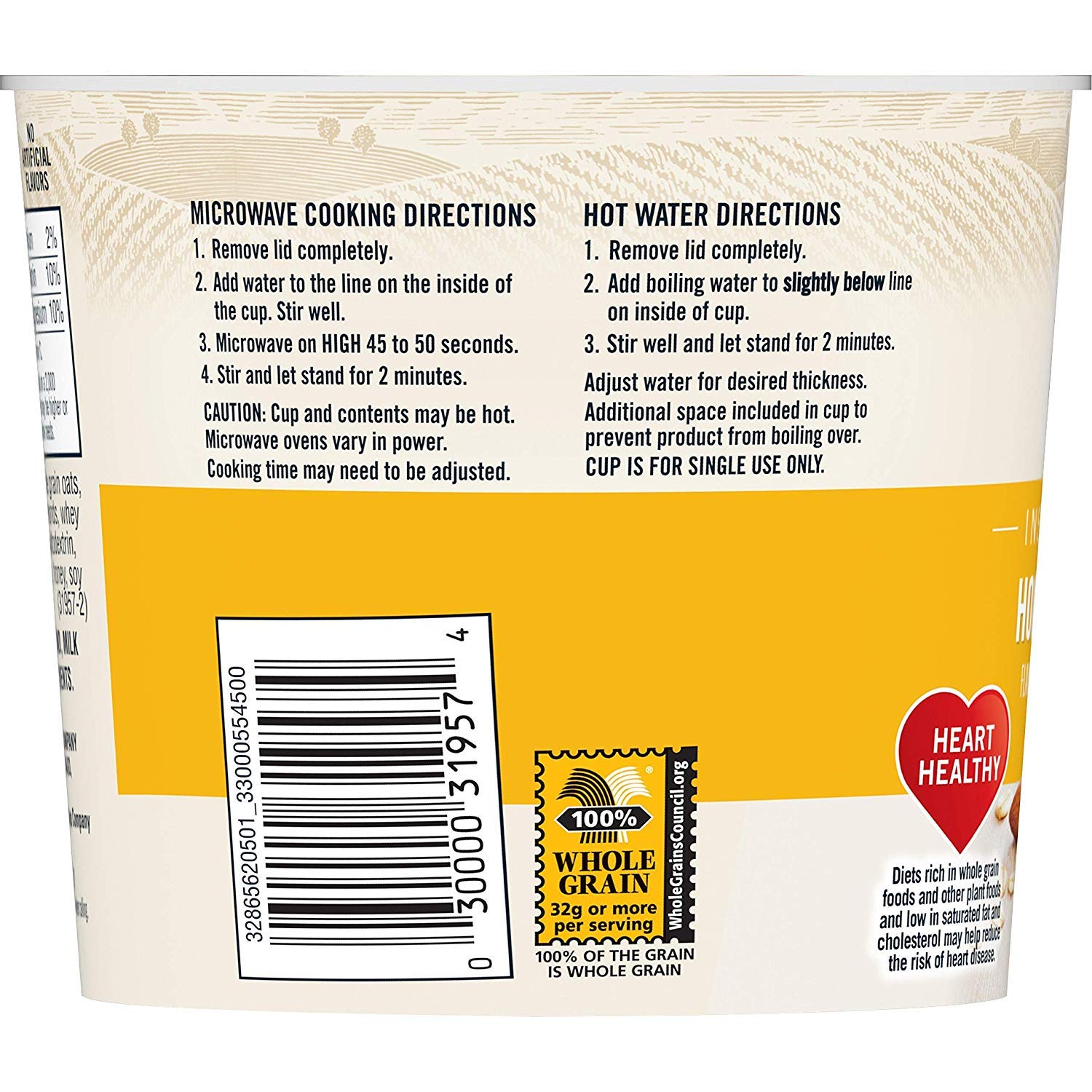 Quaker Instant Oatmeal Express Cups, Maple & Brown Sugar and Honey & Almond Variety Pack, 12 Count (Pack of 1)