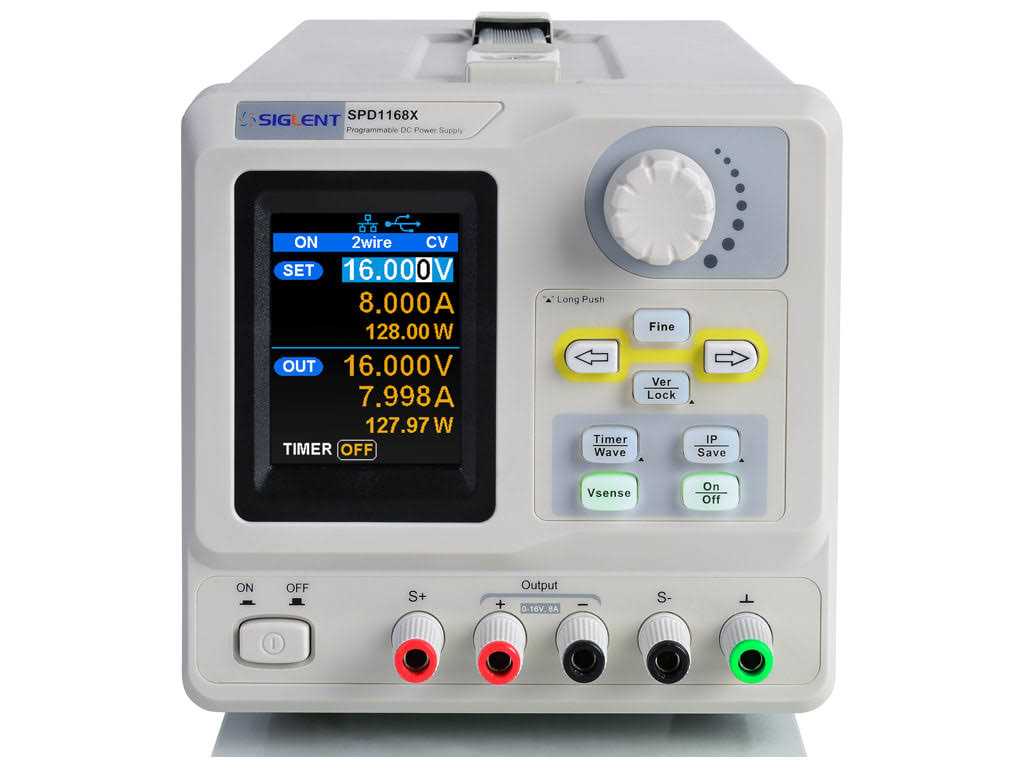 Siglent SPD1168X Programmable Linear DC Power Supply