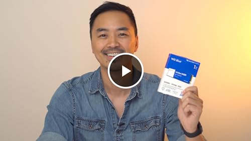 Western Digital 4TB WD Blue SN5000 NVMe Internal Solid State Drive SSD - PCIe Gen 4.0, M.2 2280, Up to 5,500 MB/s - WDS400T4B0E