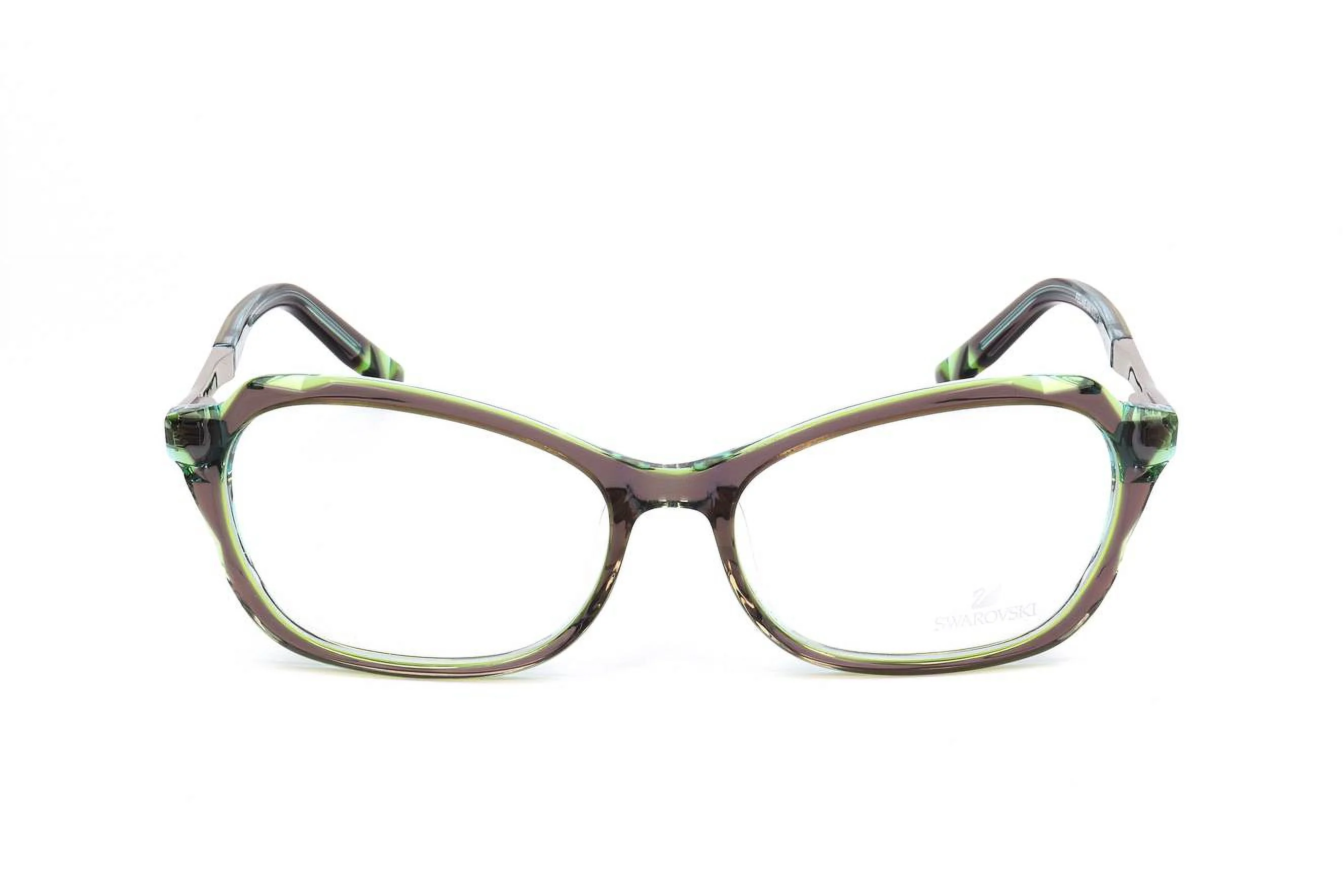 Swarovski eyeglasses SK5157-F WOMAN 55/16/145 080 BLACK CRYSTAL