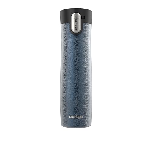 Contigo AUTOSEAL West Loop Vacuum-Insulated Stainless Steel Travel Mug with Easy-Clean Lid 20 oz Sake