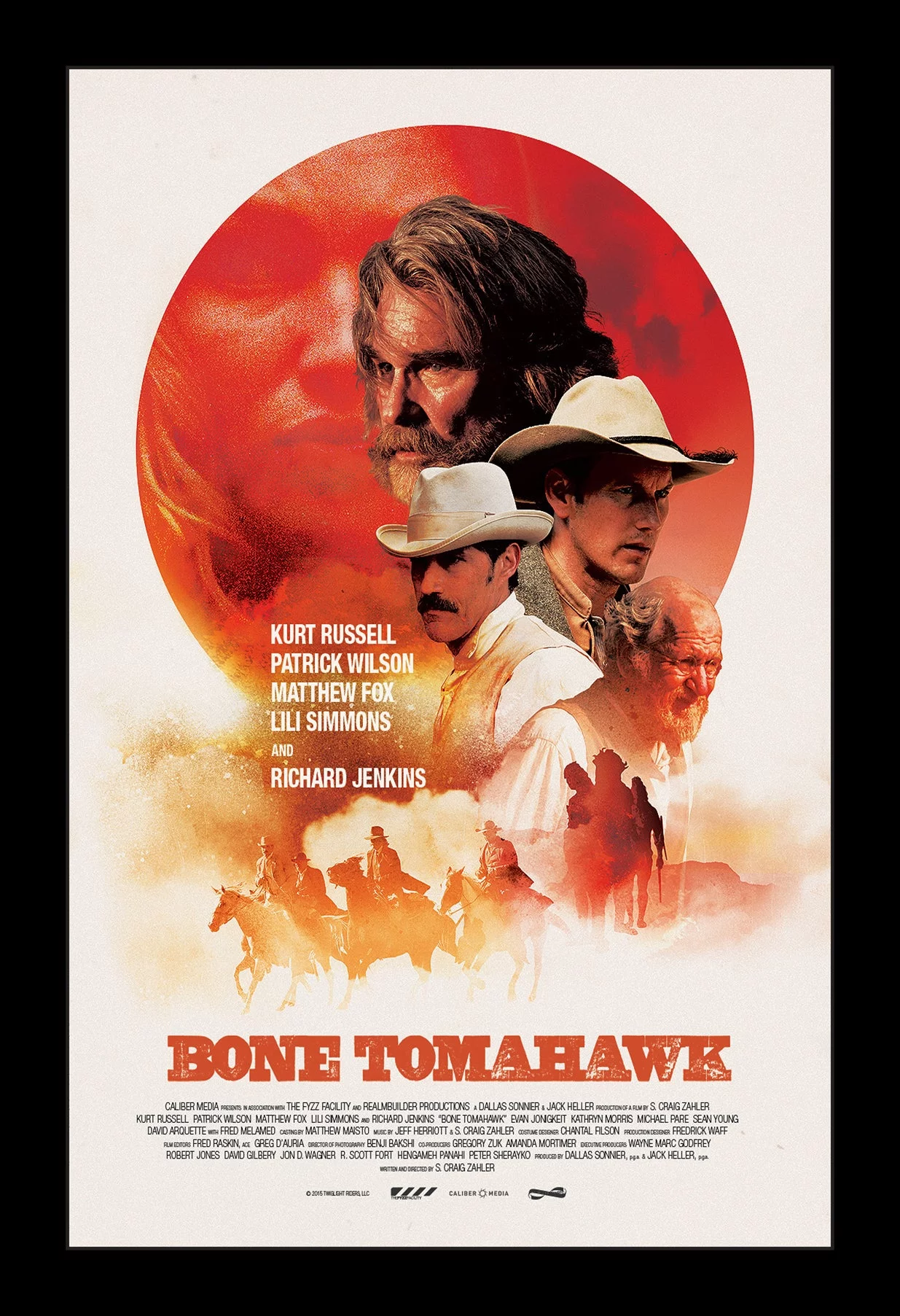 BONE TOMAHAWK - 11x17 Framed Movie Poster