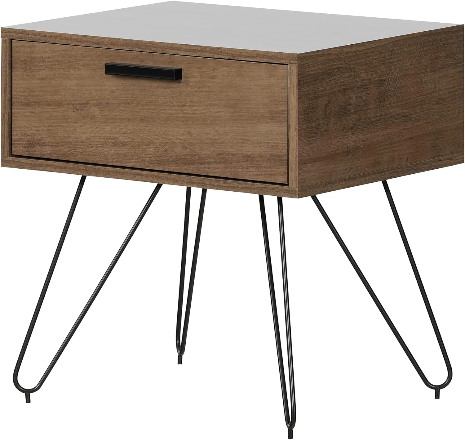 Vito End Table, Dark Wood