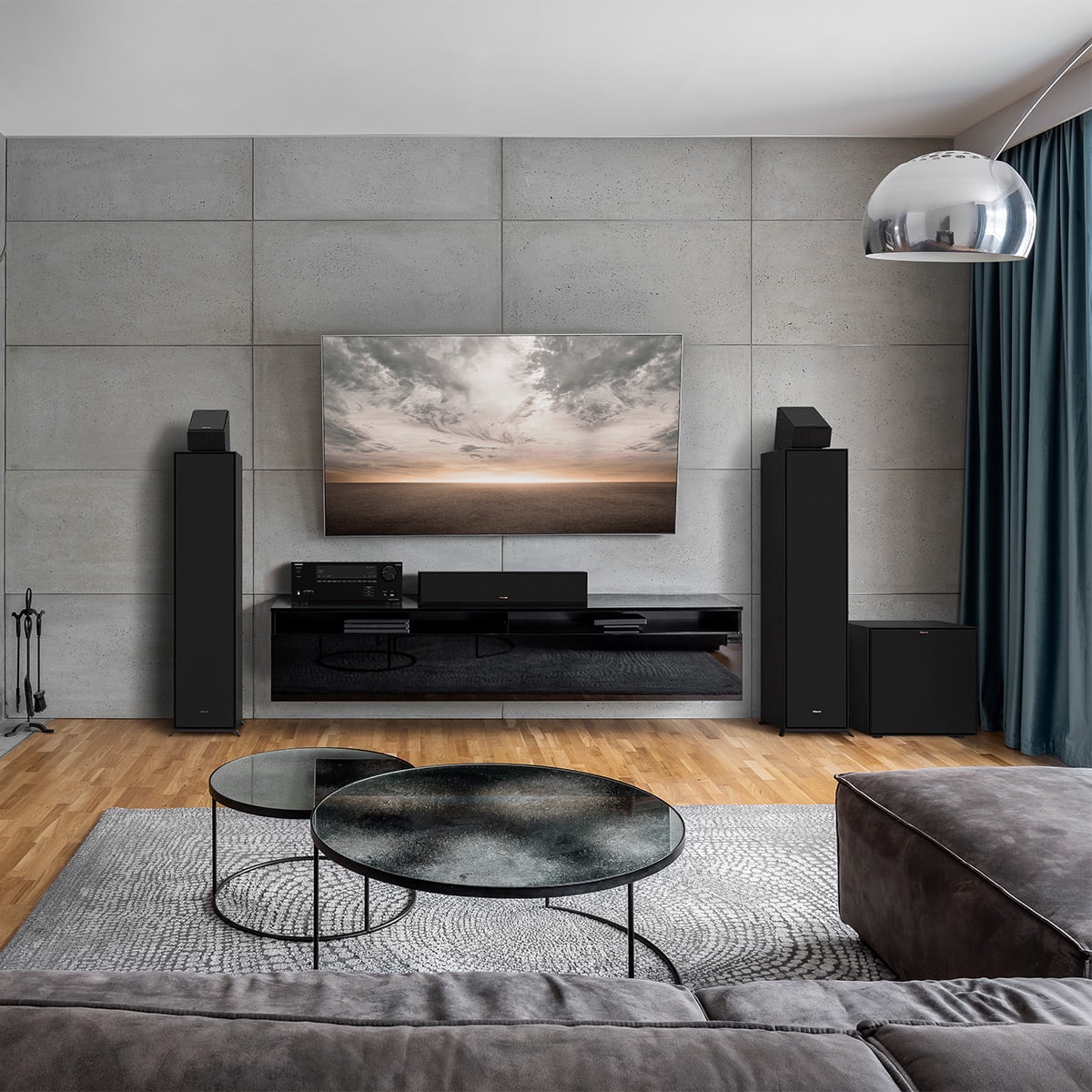 Klipsch R-40SA Reference Dolby Atmos Speakers - Pair (Black)