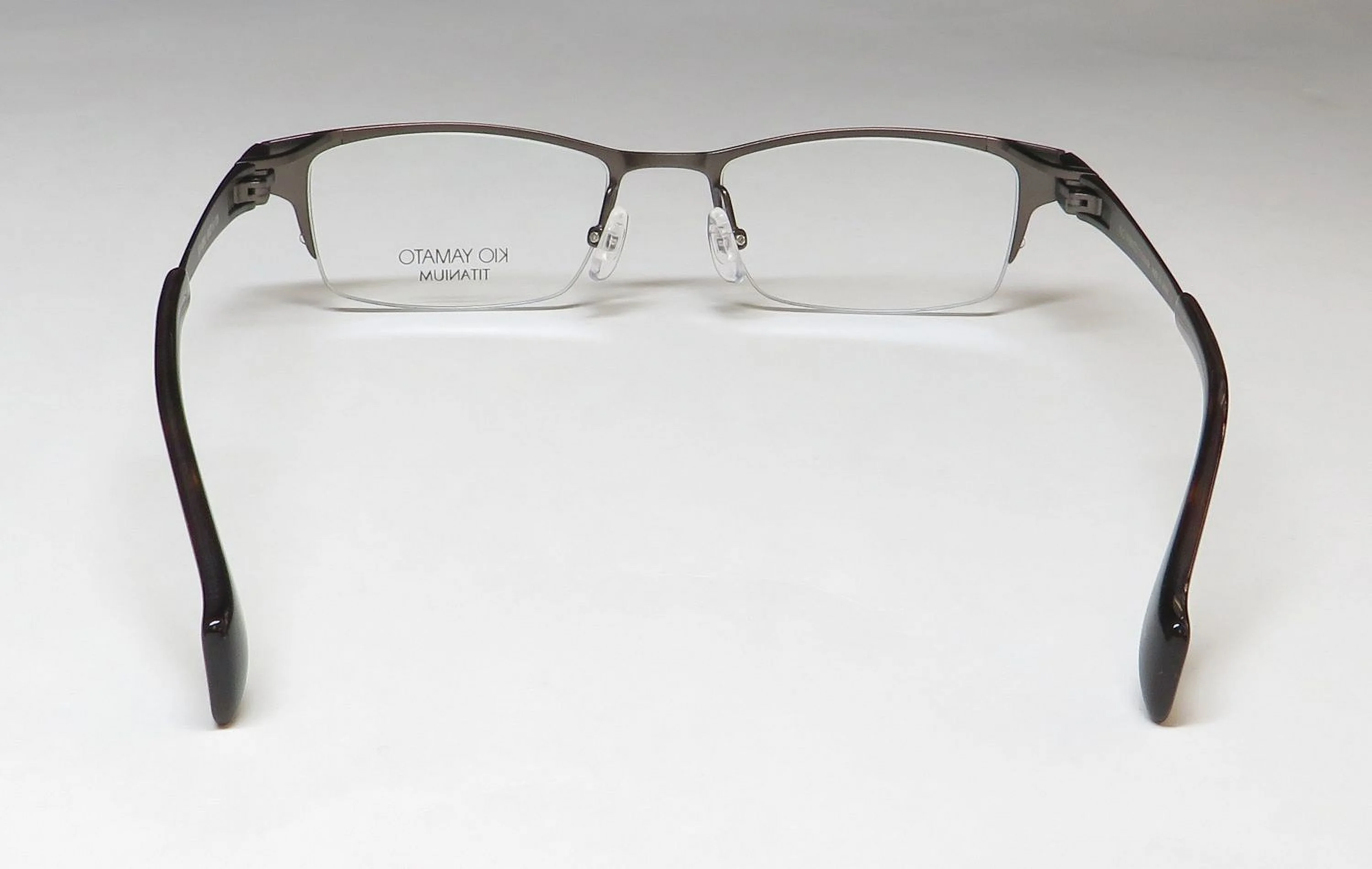 KIO YAMATO KT-406U TITANIUM HALF-RIM ELEGANT EXCLUSIVE EYEGLASS FRAME/GLASSES