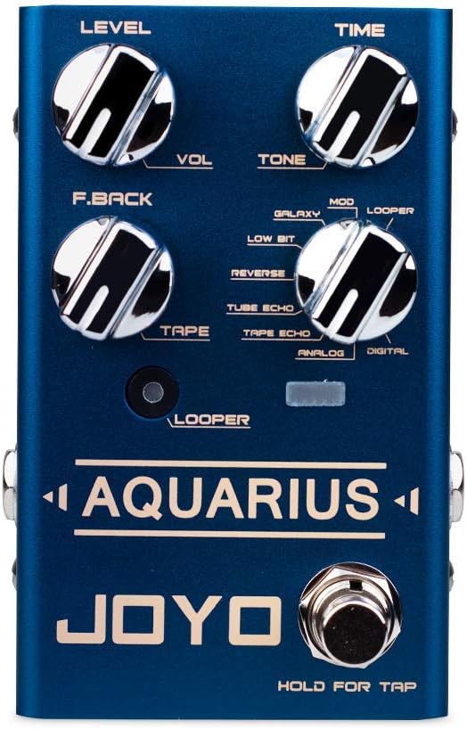 JOYO Effect Pedals, Digital Delay with Looper and Digital Reverb with MOD Octave Pedals for Electric Guitar Most Frequently Combination Budget Pedals in Bundle