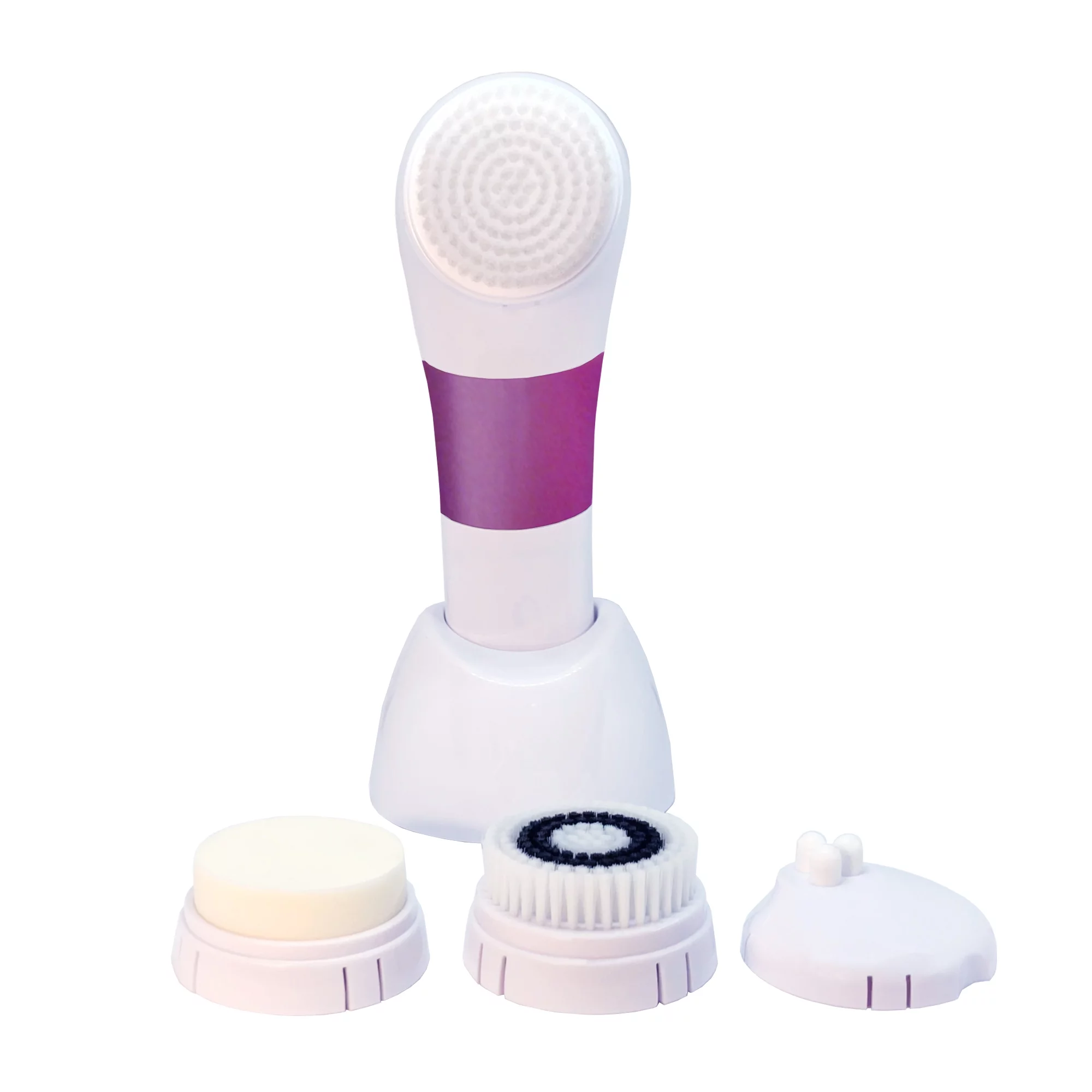 Colageina 10 SuperCleanse Face & Neck Cleansing Brush System - 4 Brush Heads