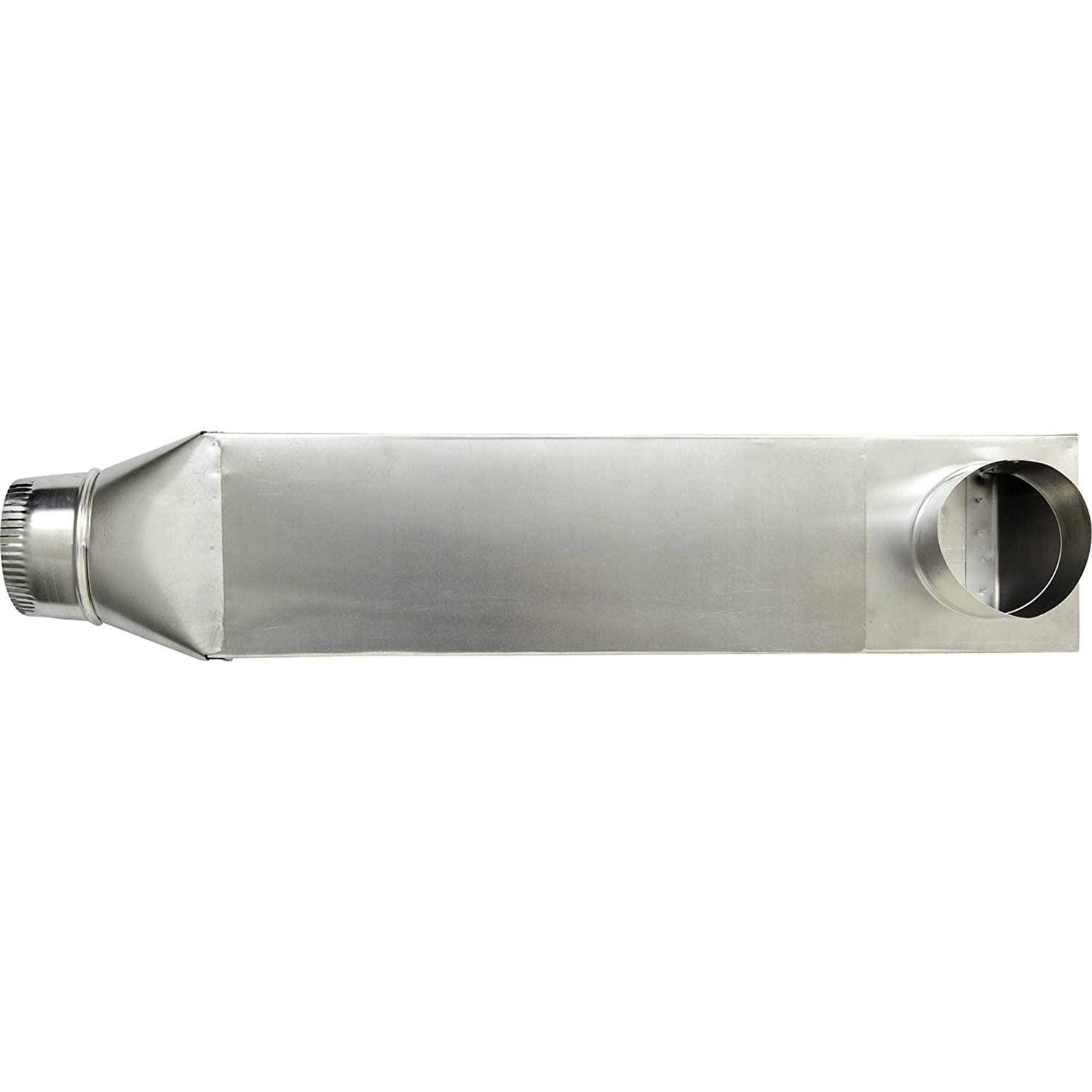 Lambro TiteFit 90 Degree Rectangular Aluminum Dryer Duct