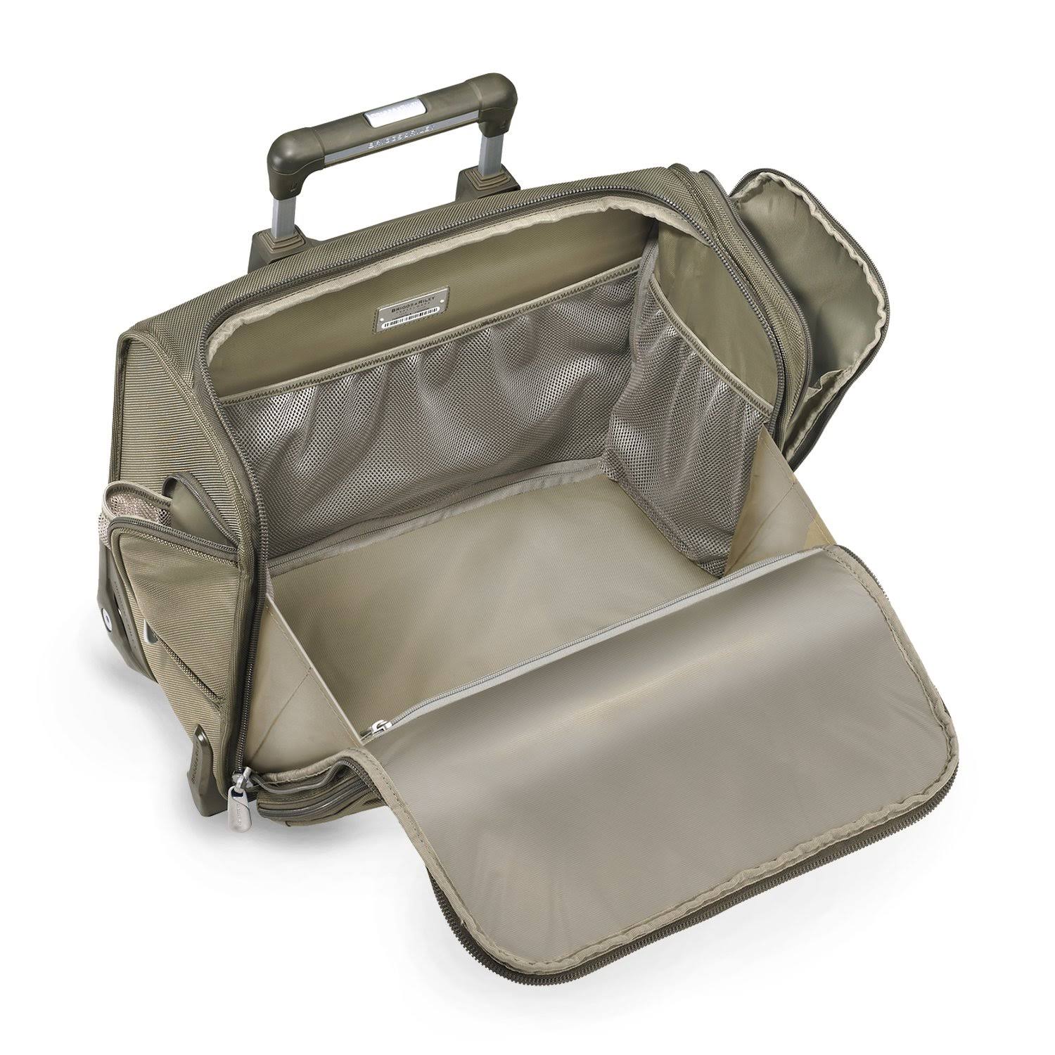 Briggs u0026 Riley Baseline Rolling Cabin Bag - 15.5x22 - Olive