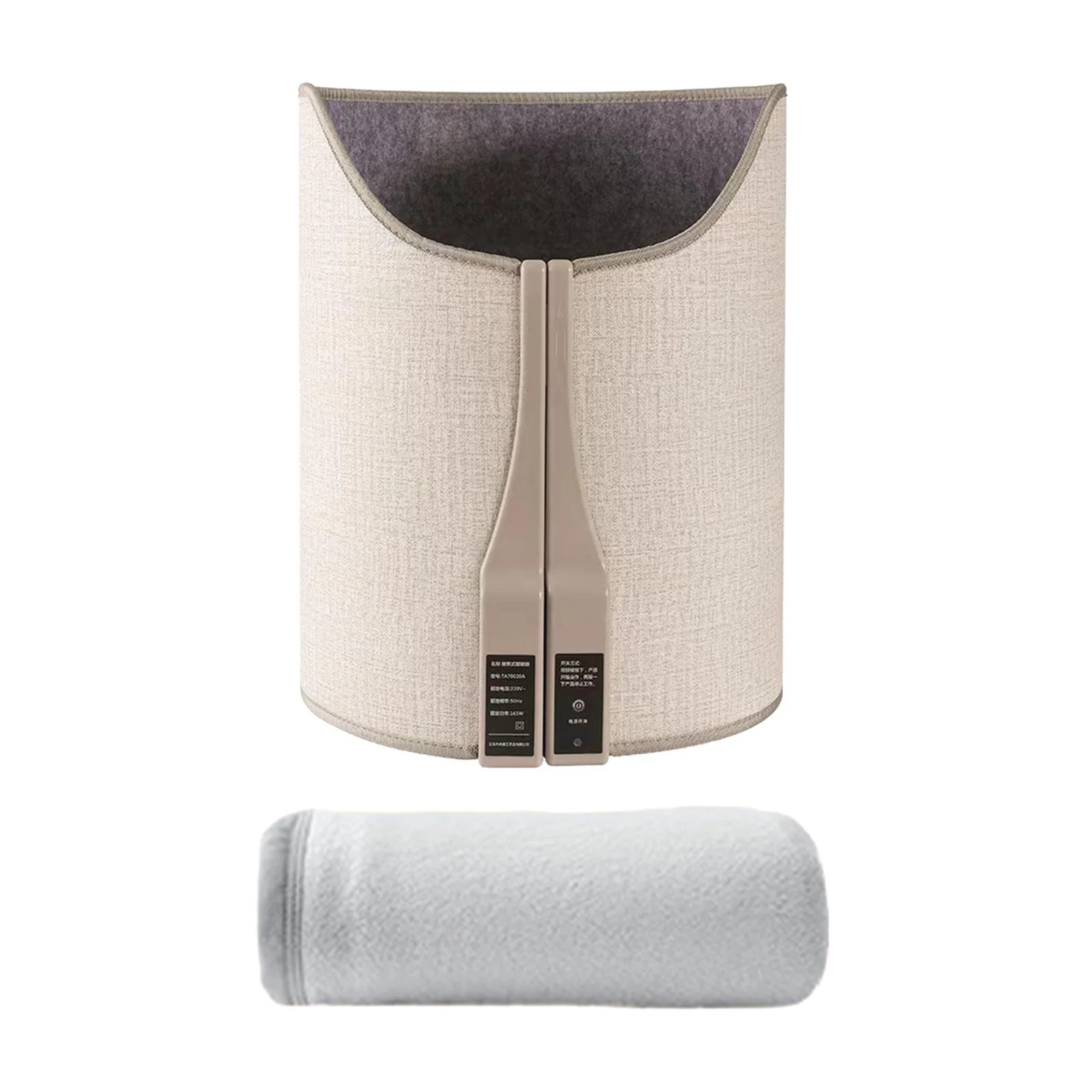 Panel Heater Electric Foot Warmer Desktop Heater Quick Heating Space Heater