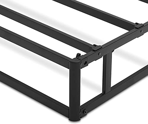 Amazon Basics Smart Box Spring Bed Base, 7-Inch Height Mattress Foundation, Tool-Free Easy Assembly, Queen, 79