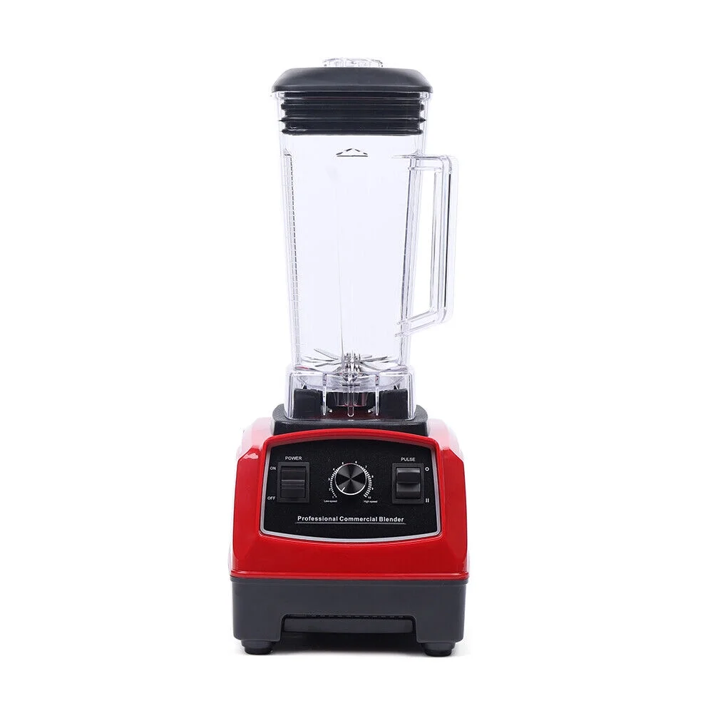 Miumaeov 2L 1500W Professional Blender Heavy Duty Commercial Countertop Smoothie Maker Mixer Juicer
