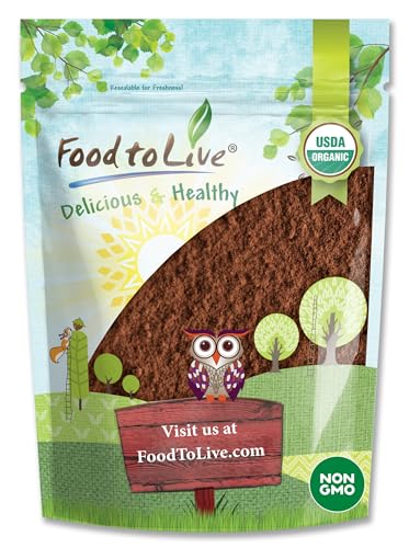 Food to Live Organic Chaga Mushroom Powder, 1 Pound – All Natural Vegan Superfood for Immunity and Holistic Wellness. Rich in Antioxidants and Nutrient-Packed. Non-GMO. 100% Pure. Kosher