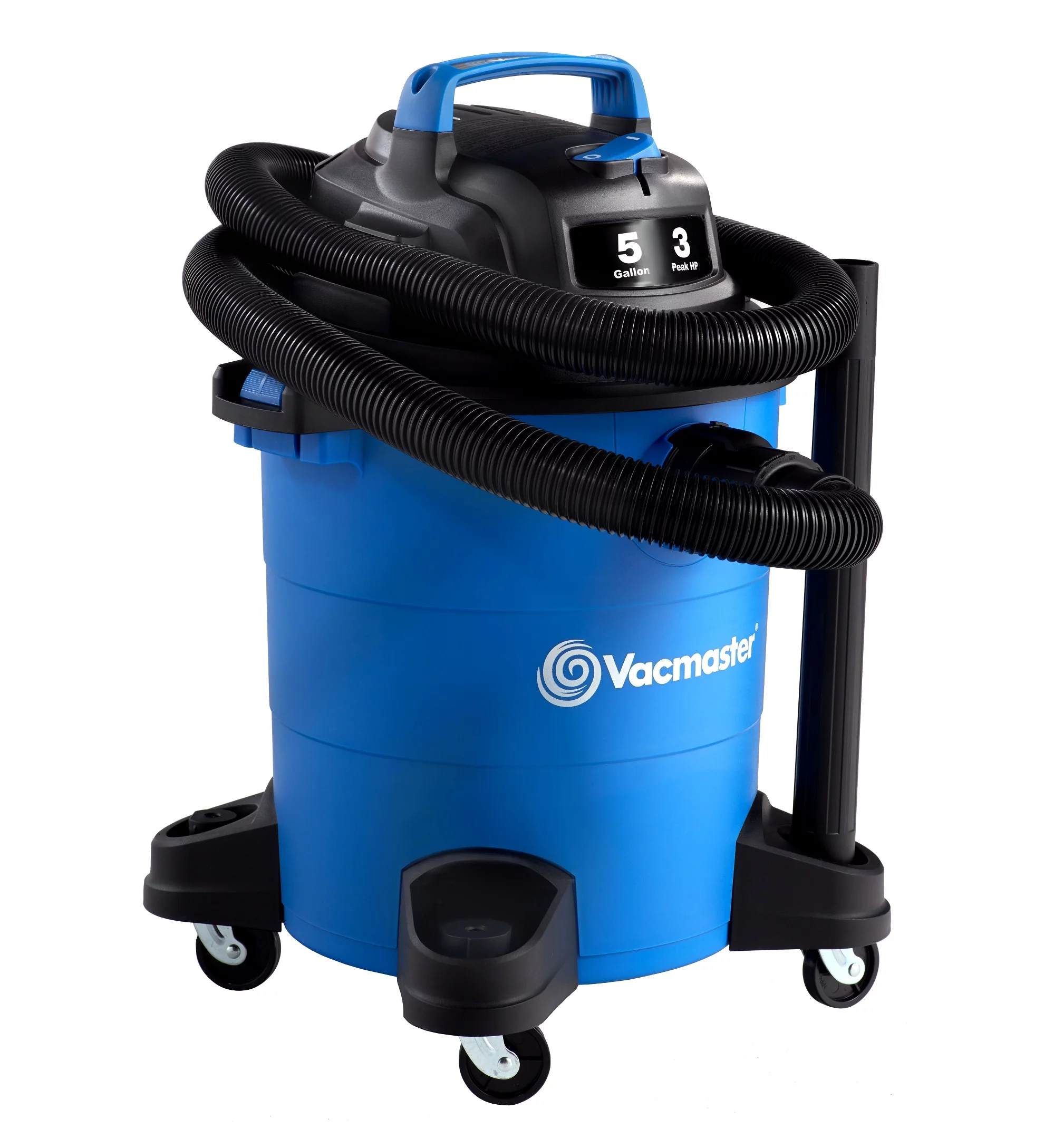 Vacmaster 5 Gallon 3 Peak HP Poly Wet/Dry Vacuum, VOC507PF
