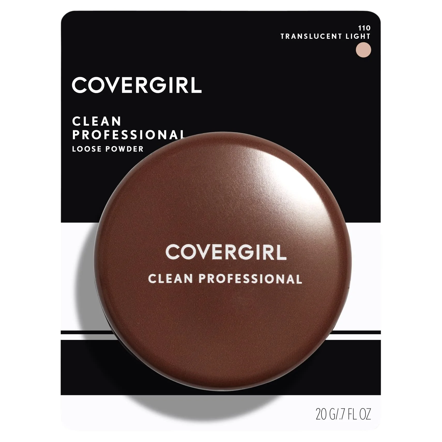 Covergirl Professional Loose Finishing Powder, Translucent Light Tone, Sets Makeup, Controls Shine, Won,T Clog Pores, 0.7 Ounce (Packaging May Vary)