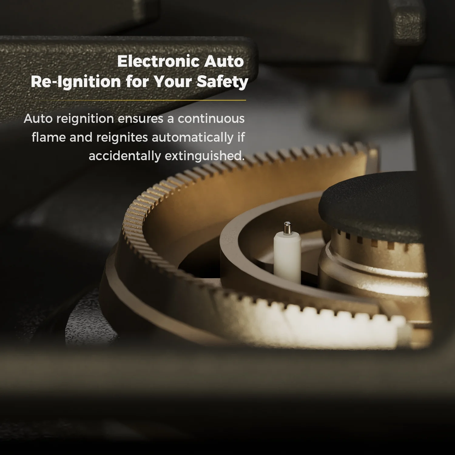 Empava 36 in. 5.2 cu. ft. Pro-Style Slide-In Single Oven Gas Range with 6 Sealed Ultra High-Low Burners - Heavy Duty Continuous Grates in Stainless Steel