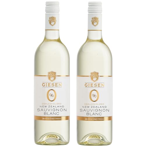 Giesen Non-Alcoholic Sauvignon Blanc - Premium Dealcoholized White Wine from New Zealand
