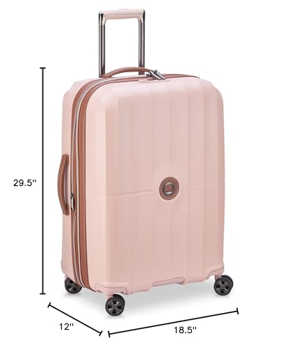 DELSEY PARIS Carrousel Hardside Expandable Luggage with Spinner Wheels, Navy, Carry-on 21 Inch