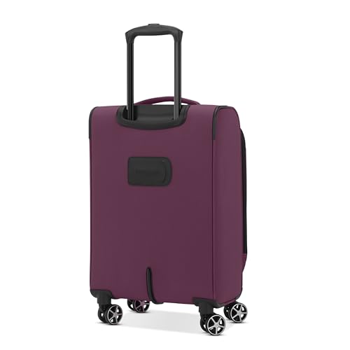 Samsonite Saire LTE Softside Expandable Luggage with Spinner Wheels, 3-Piece Set (20/25/28), Caribbean Blue