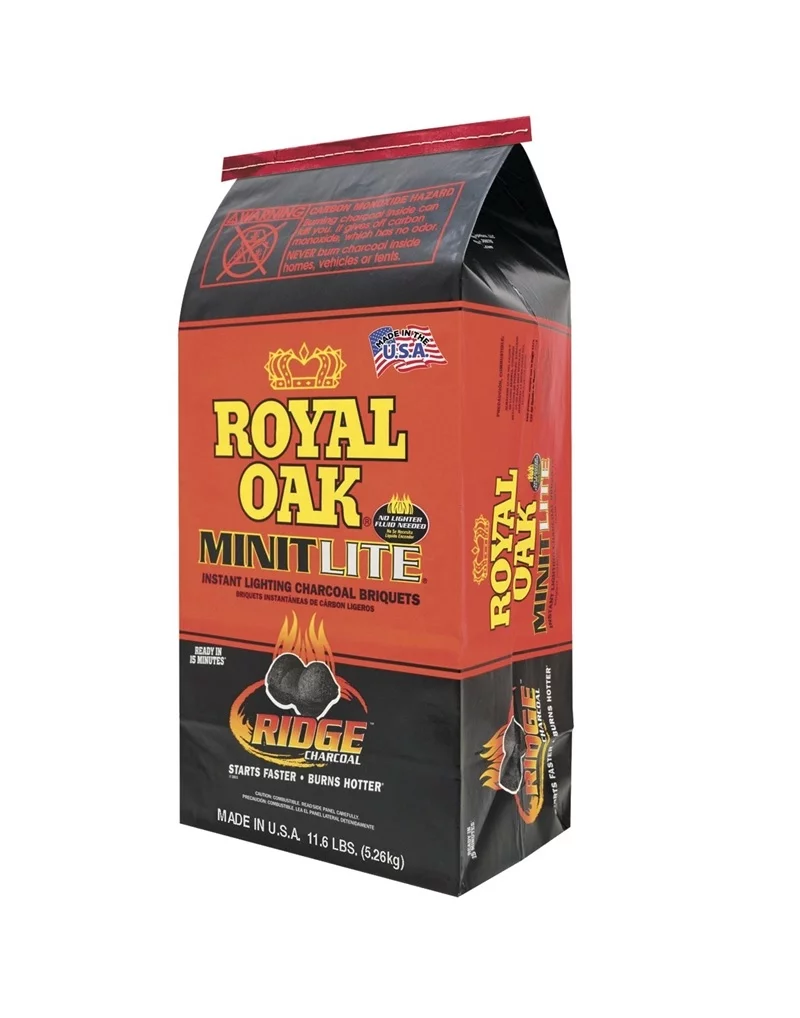 ROYAL OAK 198-200-007 Lite Charcoal, 12.5 lb Bag