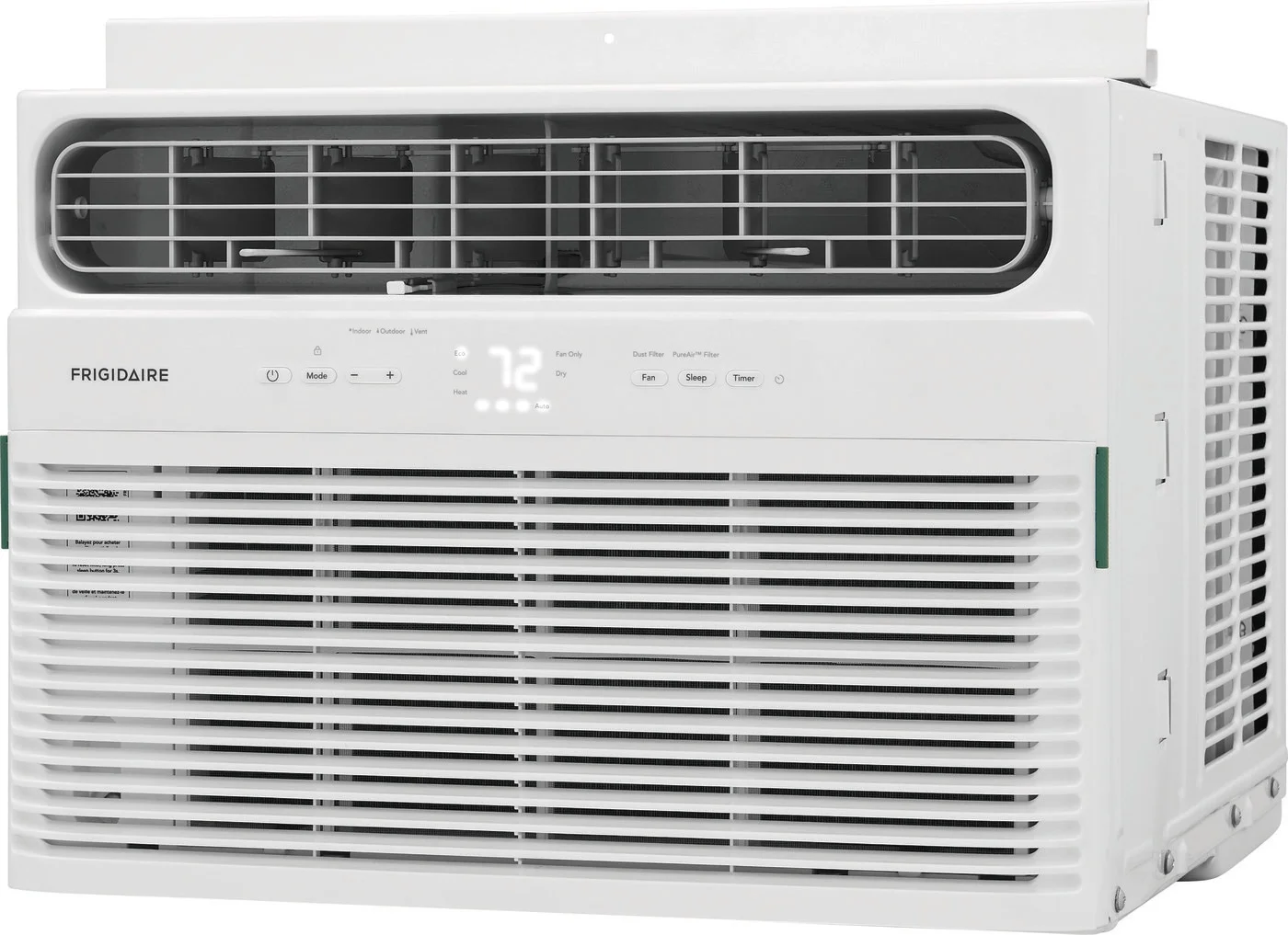 Frigidaire&nbsp;12,000 BTU Window Room Air Conditioner with Supplemental Heat