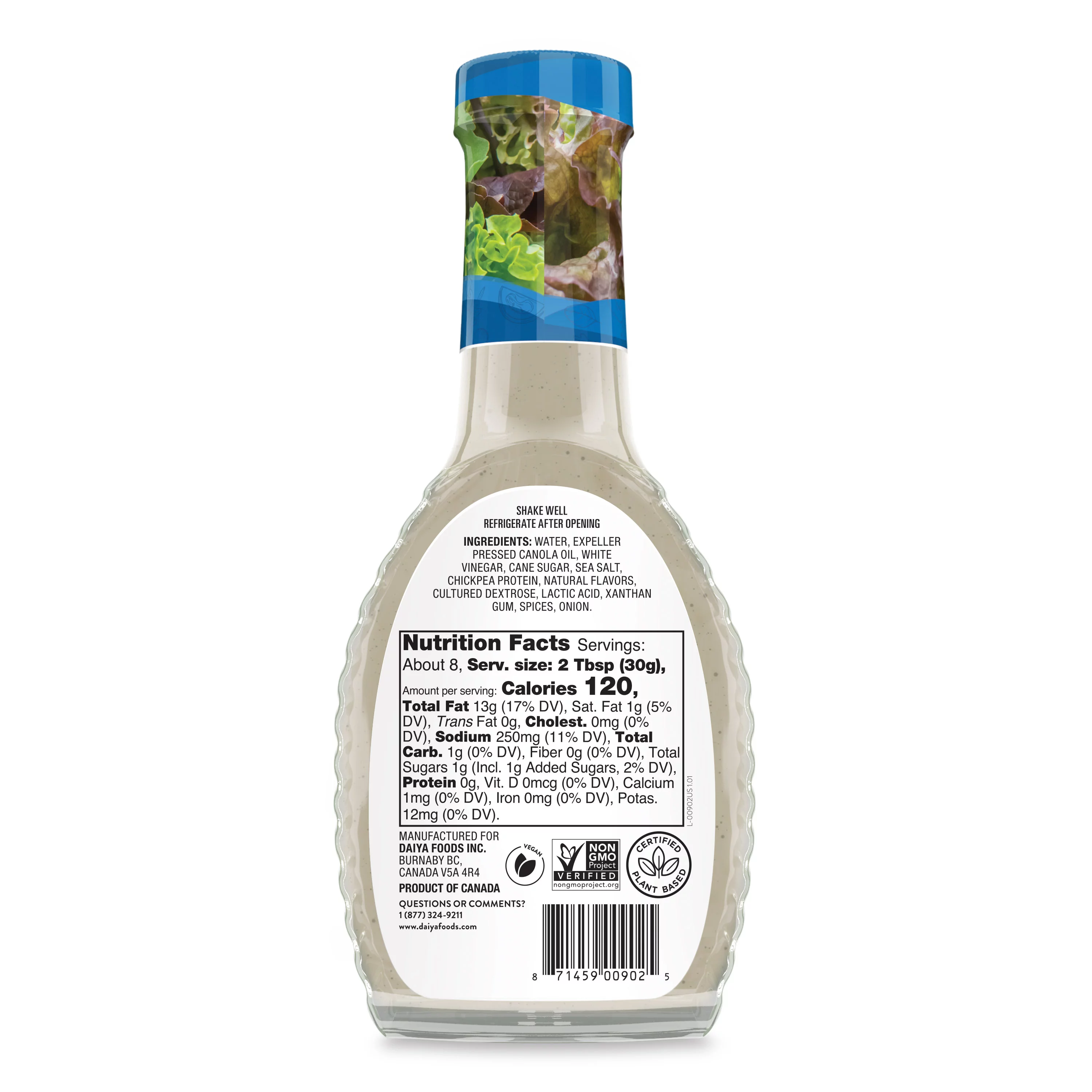 Daiya Foods - Dairy Free Salad Dressing - Blue Cheese - Case Of 6 - 8.36 Fl Oz.